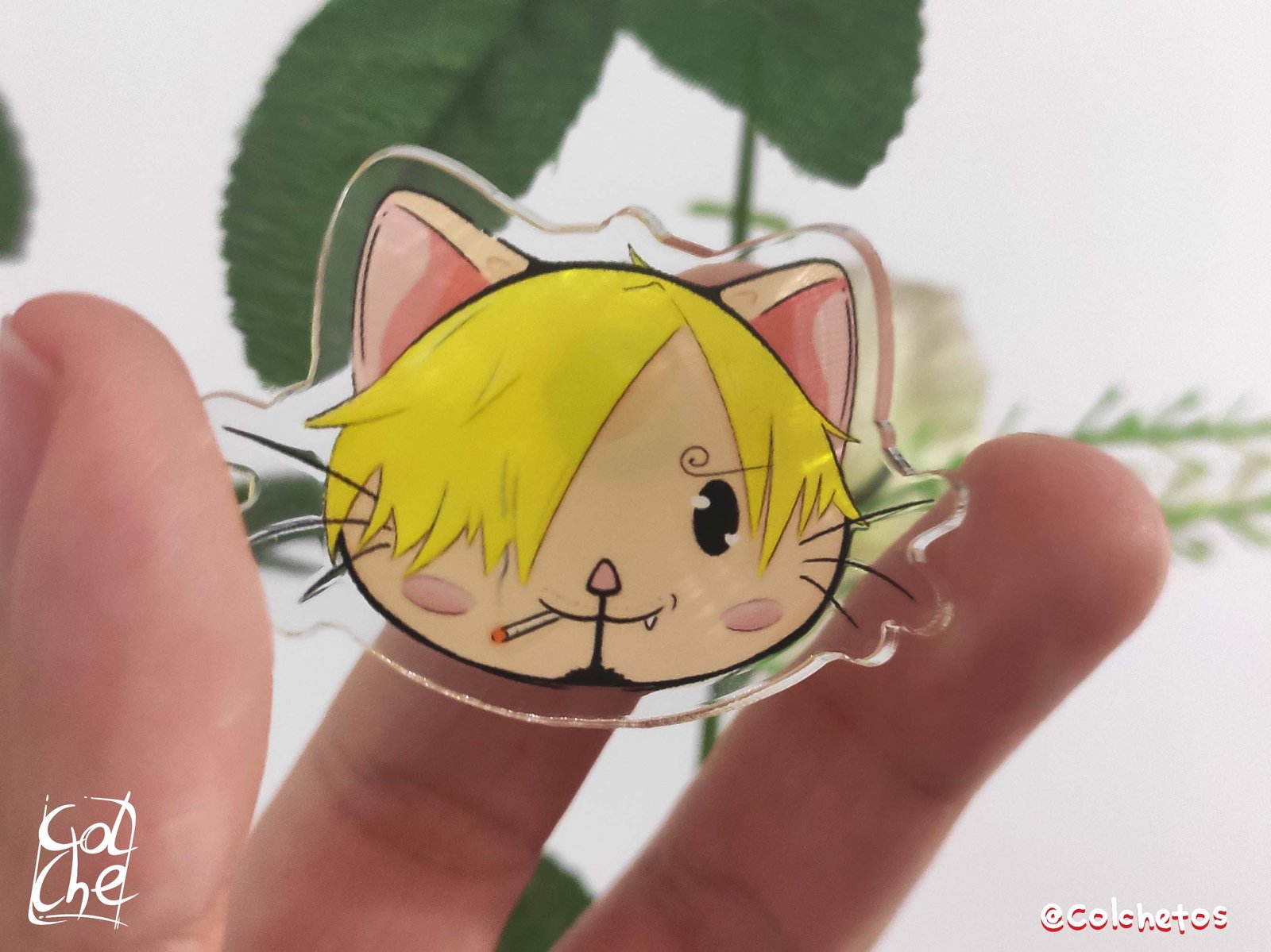 Sanji Cat One Piece - Pin | Colchetos